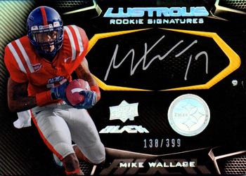 2009 UD Black #97 Mike Wallace Front