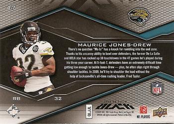 2009 UD Black #47 Maurice Jones-Drew Back