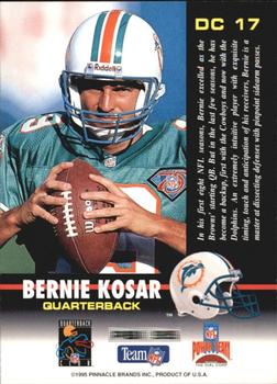 1995 Pinnacle Dial #DC17 Bernie Kosar Back