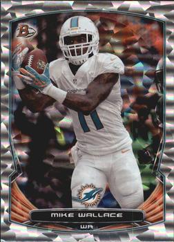 2014 Bowman - Veterans Rainbow Silver Ice #23 Mike Wallace Front