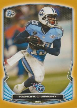2014 Bowman - Veterans Gold #70 Kendall Wright Front