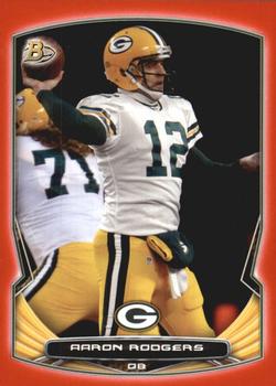 2014 Bowman - Veterans Red #11 Aaron Rodgers Front