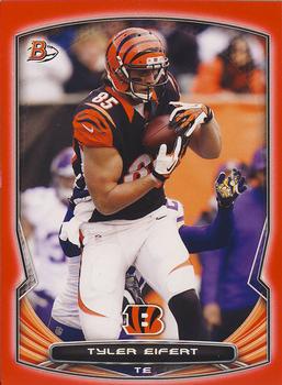 2014 Bowman - Veterans Red #42 Tyler Eifert Front