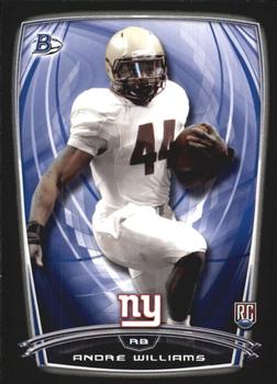2014 Bowman - Rookies Black #101 Andre Williams Front