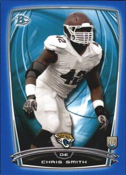 2014 Bowman - Rookies Blue #103 Chris Smith Front