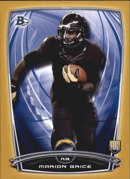 2014 Bowman - Rookies Gold #51 Marion Grice Front