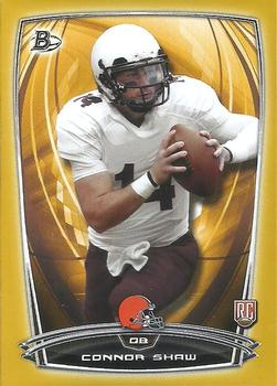 2014 Bowman - Rookies Gold #74 Connor Shaw Front