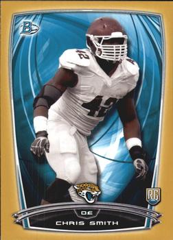2014 Bowman - Rookies Gold #103 Chris Smith Front