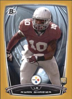 2014 Bowman - Rookies Gold #107 Ryan Shazier Front