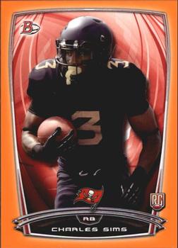 2014 Bowman - Rookies Orange #85 Charles Sims Front