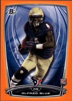 2014 Bowman - Rookies Orange #98 Alfred Blue Front
