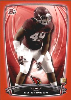 2014 Bowman - Rookies Red #15 Ed Stinson Front