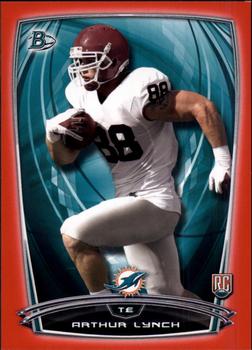 2014 Bowman - Rookies Red #45 Arthur Lynch Front