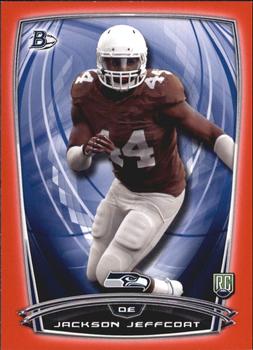 2014 Bowman - Rookies Red #87 Jackson Jeffcoat Front