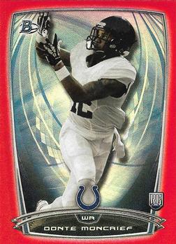 2014 Bowman - Rookies Red #97 Donte Moncrief Front