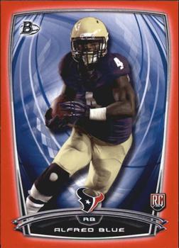 2014 Bowman - Rookies Red #98 Alfred Blue Front