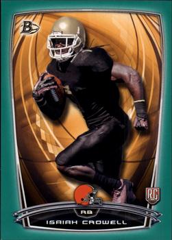 2014 Bowman - Rookies Green #12 Isaiah Crowell Front