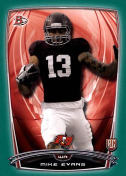 2014 Bowman - Rookies Green #66 Mike Evans Front