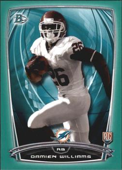 2014 Bowman - Rookies Green #68 Damien Williams Front