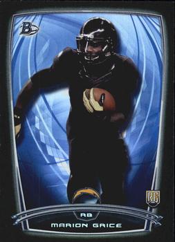 2014 Bowman - Rookies Rainbow Black #51 Marion Grice Front