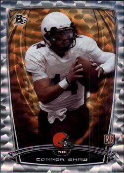 2014 Bowman - Rookies Rainbow Silver Ice #74 Connor Shaw Front