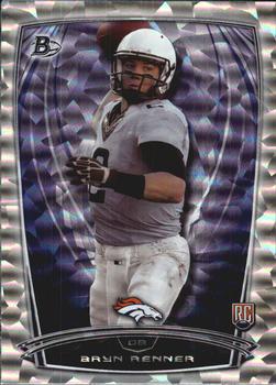 2014 Bowman - Rookies Rainbow Silver Ice #93 Bryn Renner Front