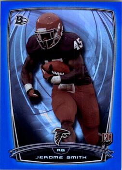 2014 Bowman - Rookies Rainbow Blue #10 Jerome Smith Front