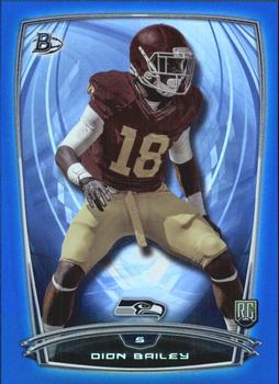 2014 Bowman - Rookies Rainbow Blue #41 Dion Bailey Front