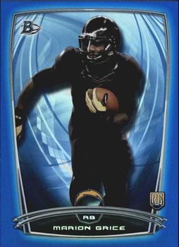 2014 Bowman - Rookies Rainbow Blue #51 Marion Grice Front