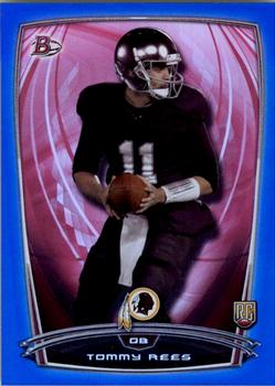 2014 Bowman - Rookies Rainbow Blue #82 Tommy Rees Front