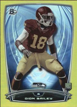 2014 Bowman - Rookies Rainbow Gold #41 Dion Bailey Front