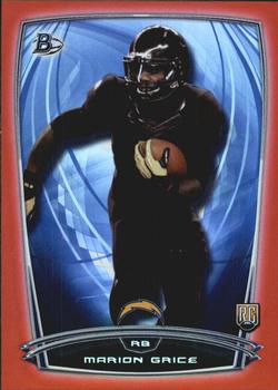 2014 Bowman - Rookies Rainbow Red #51 Marion Grice Front
