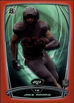 2014 Bowman - Rookies Rainbow Red #77 Jace Amaro Front