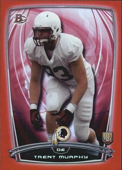 2014 Bowman - Rookies Rainbow Red #102 Trent Murphy Front