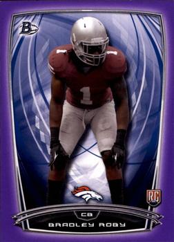 2014 Bowman - Rookies Purple #31 Bradley Roby Front