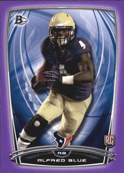 2014 Bowman - Rookies Purple #98 Alfred Blue Front