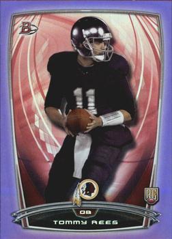 2014 Bowman - Rookies Rainbow Purple #82 Tommy Rees Front