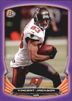 2014 Bowman - Veterans Purple #90 Vincent Jackson Front