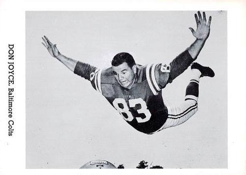 1960 Jay Publishing Baltimore Colts #NNO Don Joyce Front
