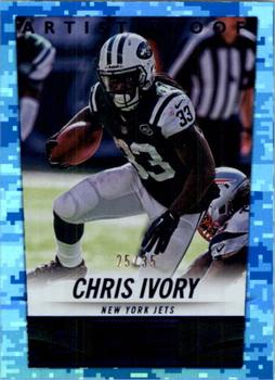2014 Panini Hot Rookies - Artist's Proof #153 Chris Ivory Front