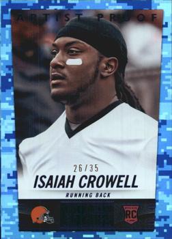 2014 Panini Hot Rookies - Artist's Proof #413 Isaiah Crowell Front