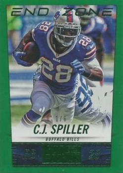 2014 Panini Hot Rookies - End Zone #26 C.J. Spiller Front