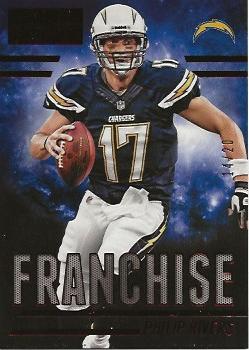 2014 Panini Hot Rookies - Franchise Red #F18 Philip Rivers Front