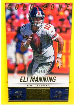 2014 Panini Hot Rookies - Gold Zone #143 Eli Manning Front