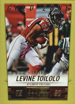 2014 Panini Hot Rookies - Gold Zone #14 Levine Toilolo Front
