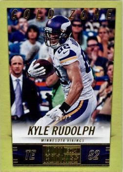 2014 Panini Hot Rookies - Gold Zone #126 Kyle Rudolph Front