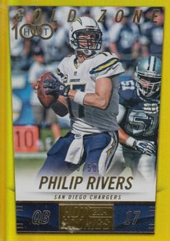 2014 Panini Hot Rookies - Gold Zone #258 Philip Rivers Front