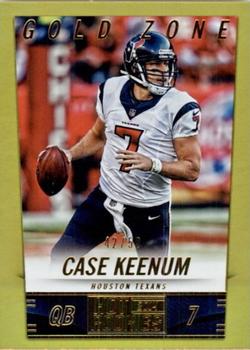 2014 Panini Hot Rookies - Gold Zone #87 Case Keenum Front