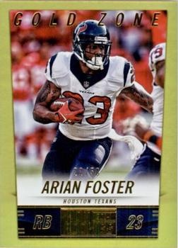 2014 Panini Hot Rookies - Gold Zone #90 Arian Foster Front