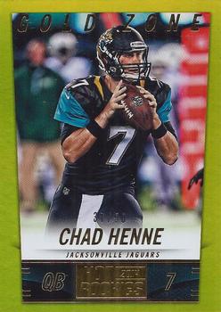 2014 Panini Hot Rookies - Gold Zone #101 Chad Henne Front